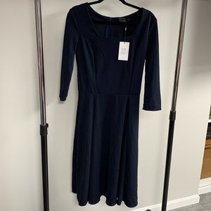 NWT Pepe Runa Navy Blue Dress Size L